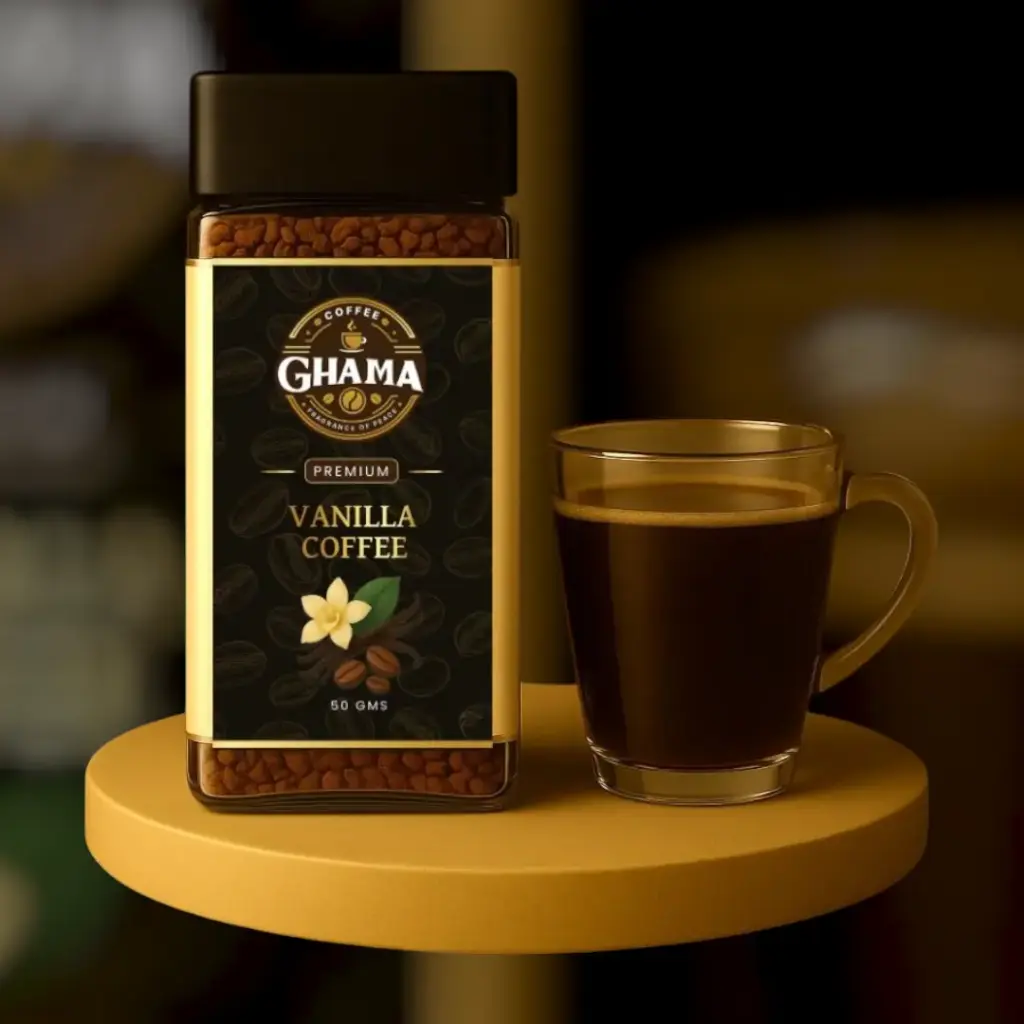 Premium French Vanilla Coffee Powder