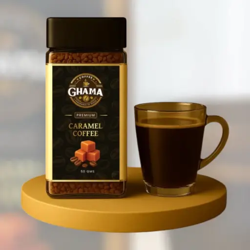 Premium Caramel Coffee